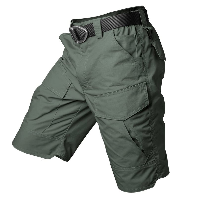 ReFire Gear Men's Urban Tactical Military EDC Cargo Shorts Rip Stop Cotton Outdoor Camo Shorts - Image 1